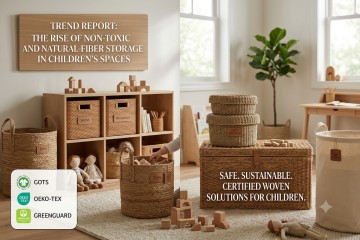Global Trend Report: The Rise of Non-Toxic and Natural-Fiber Storage in Children's Spaces